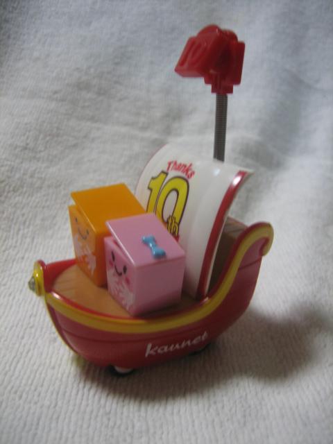 カウネット オリジナルミニカー メモスタンド 10th宝船 景品 kaunet < インテリア/ライフ  カウネット オリジナルミニカー メモスタンド 10th宝船 景品 kaunet < インテリア/ライフの