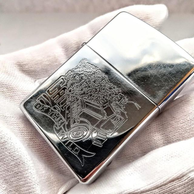 ZIPPO OF THE wild トレーラー キズキズ 中古品 ジッポライター 水洗い洗浄済み < 男性ファッション  ZIPPO OF THE wild トレーラー キズキズ 中古品 ジッポライター 水洗い洗浄済み  < 男性ファッションの