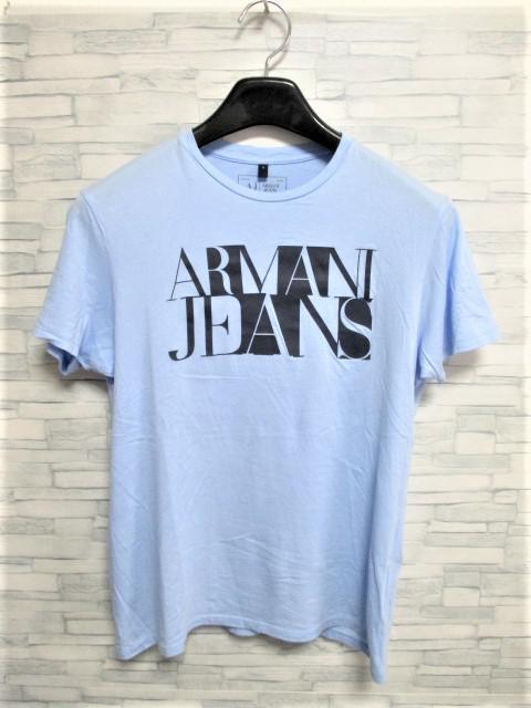 ☆ARMANI JEANS アルマーニジーンズ プリント ロゴ Tシャツ 半袖/メンズ/S☆新作モデル < ブランド ☆ARMANI JEANS アルマーニジーンズ プリント ロゴ Tシャツ 半袖/メンズ/S☆新作モデル < ブランドの