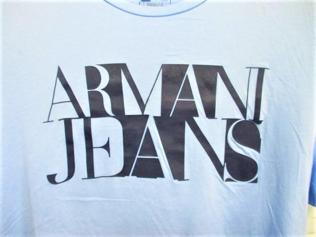 ☆ARMANI JEANS アルマーニジーンズ プリント ロゴ Tシャツ 半袖/メンズ/S☆新作モデル < ブランド ☆ARMANI JEANS アルマーニジーンズ プリント ロゴ Tシャツ 半袖/メンズ/S☆新作モデル < ブランドの