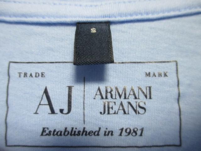 ☆ARMANI JEANS アルマーニジーンズ プリント ロゴ Tシャツ 半袖/メンズ/S☆新作モデル < ブランド ☆ARMANI JEANS アルマーニジーンズ プリント ロゴ Tシャツ 半袖/メンズ/S☆新作モデル < ブランドの