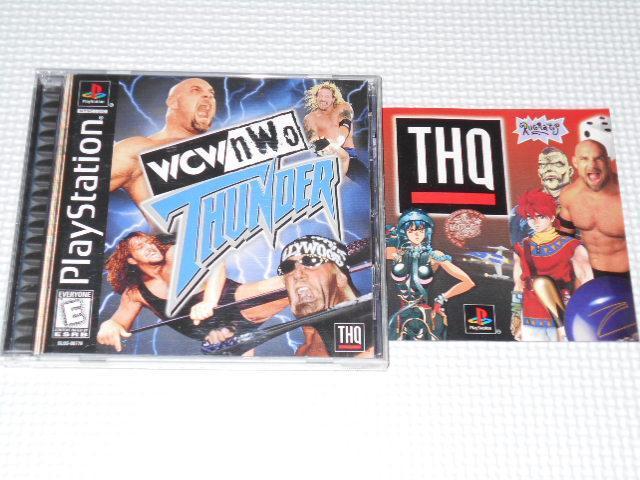 PS★WCW NWO THUNDER 海外版 北米版 ハガキ付 < ゲーム本体/ソフト  PS★WCW NWO THUNDER 海外版 北米版 ハガキ付  < ゲーム本体/ソフトの