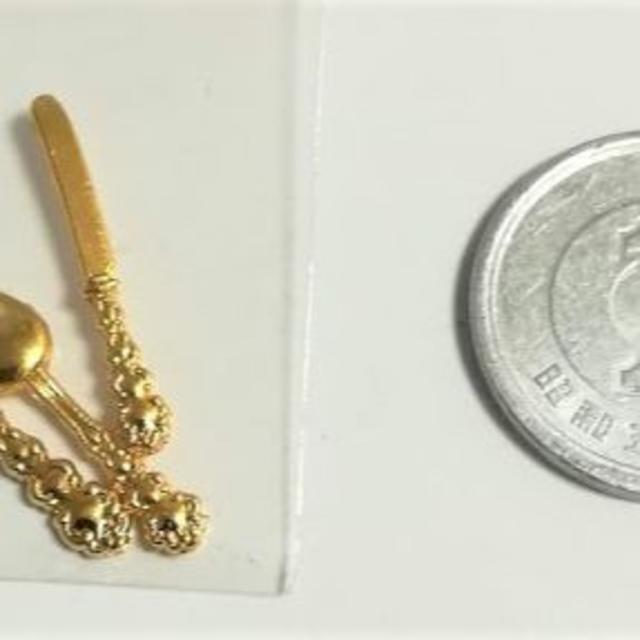 ミニチュア★カトラリー★ナイフ&フォーク&スプーン★@★ドールハウス★ < おもちゃ ミニチュア★カトラリー★ナイフ&フォーク&スプーン★@★ドールハウス★ < おもちゃの