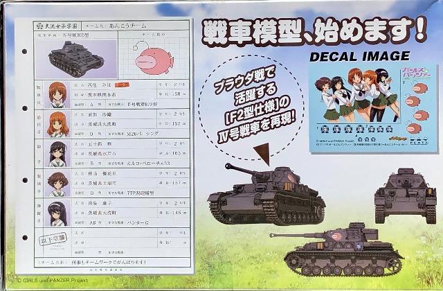 1/35 PLATZ ガールズ&パンツァー W号戦車D型改 F2型仕様 あんこうチームver. < ホビー  1/35 PLATZ ガールズ&パンツァー W号戦車D型改 F2型仕様 あんこうチームver. < ホビーの