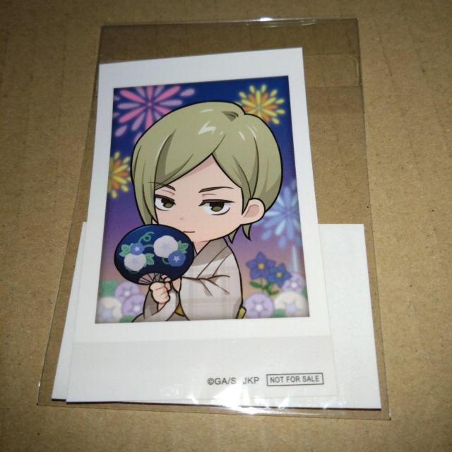 七海建人B まるくじ特典ステッカー YUKATA style 呪術廻戦 < アニメ/コミック/キャラクター  七海建人B まるくじ特典ステッカー YUKATA style 呪術廻戦  < アニメ/コミック/キャラクターの