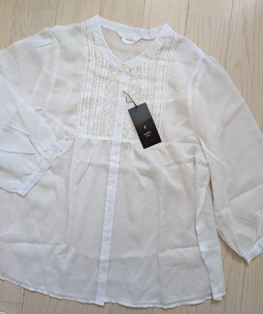 LL★K GARCON deux★胸元レース★上品シアーブラウス★新品★送料無料 < 女性ファッション  LL★K GARCON deux★胸元レース★上品シアーブラウス★新品★送料無料 < 女性ファッションの