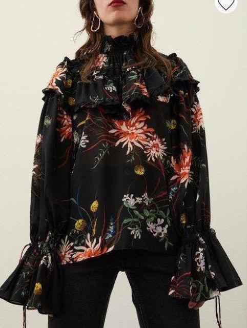 H&M/�u���E�X���f�G�t�����[�̃u���b�N�n�V�t�H���u���E�X �� �u�����h�� 