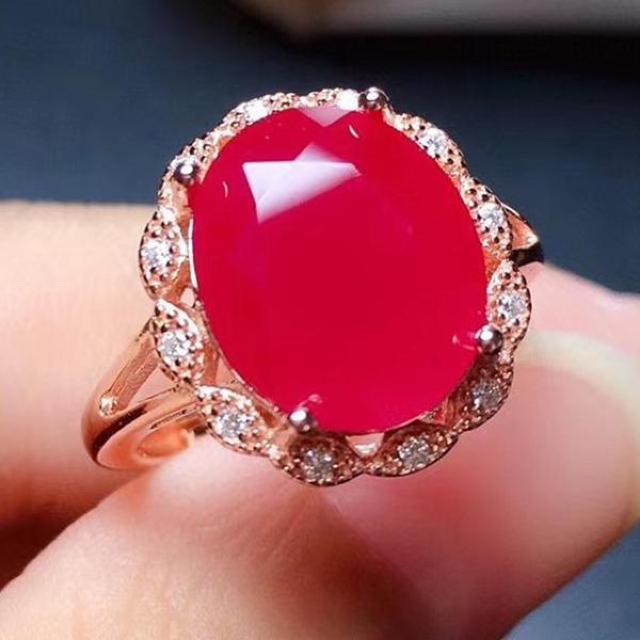 女性用ナチュラルルビーリング 10*12mm 高級 天然 ナチュラル アクセサリー カラーストーン S0_7274 < 女性アクセサリー/時計 女性用ナチュラルルビーリング 10*12mm 高級 天然 ナチュラル アクセサリー カラーストーン S0_7274 < 女性アクセサリー/時計の