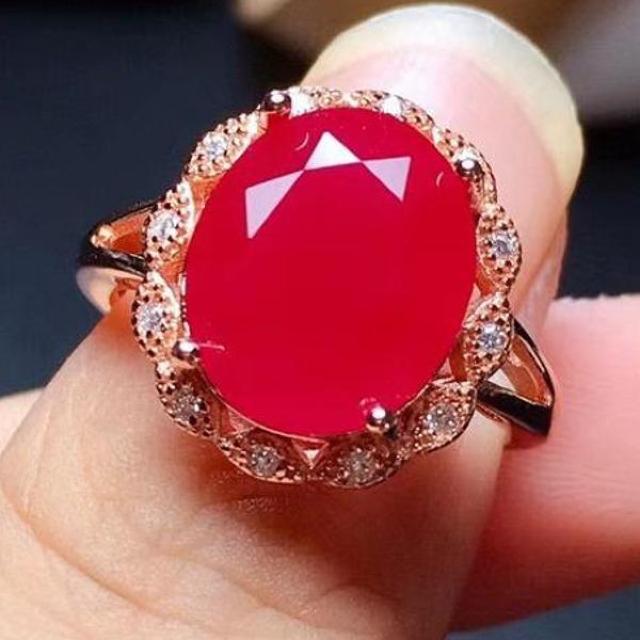 女性用ナチュラルルビーリング 10*12mm 高級 天然 ナチュラル アクセサリー カラーストーン S0_7274 < 女性アクセサリー/時計 女性用ナチュラルルビーリング 10*12mm 高級 天然 ナチュラル アクセサリー カラーストーン S0_7274 < 女性アクセサリー/時計の