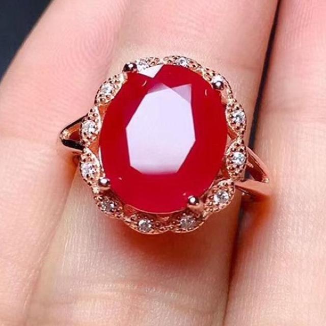 女性用ナチュラルルビーリング 10*12mm 高級 天然 ナチュラル アクセサリー カラーストーン S0_7274 < 女性アクセサリー/時計 女性用ナチュラルルビーリング 10*12mm 高級 天然 ナチュラル アクセサリー カラーストーン S0_7274 < 女性アクセサリー/時計の