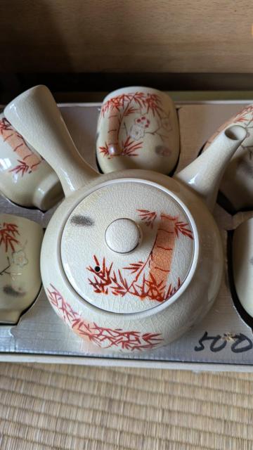 お茶セット急須1湯呑み茶碗 5セット < インテリア/ライフ お茶セット急須1湯呑み茶碗 5セット < インテリア/ライフの