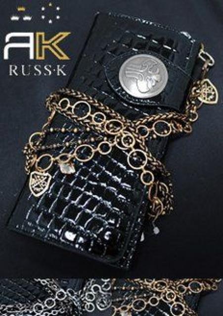 【RUSS.K/ラスケー】《New》★NEWS★ウォレットチェーン/袋付<ゴールド> < ブランド  【RUSS.K/ラスケー】《New》★NEWS★ウォレットチェーン/袋付<ゴールド>  < ブランドの