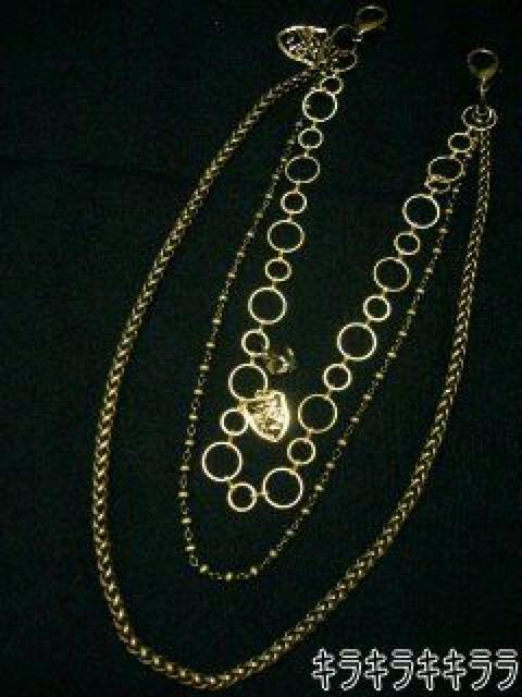 【RUSS.K/ラスケー】《New》★NEWS★ウォレットチェーン/袋付<ゴールド> < ブランド  【RUSS.K/ラスケー】《New》★NEWS★ウォレットチェーン/袋付<ゴールド> < ブランドの