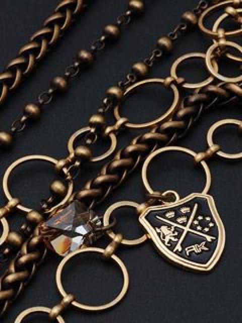 【RUSS.K/ラスケー】《New》★NEWS★ウォレットチェーン/袋付<ゴールド> < ブランド  【RUSS.K/ラスケー】《New》★NEWS★ウォレットチェーン/袋付<ゴールド> < ブランドの