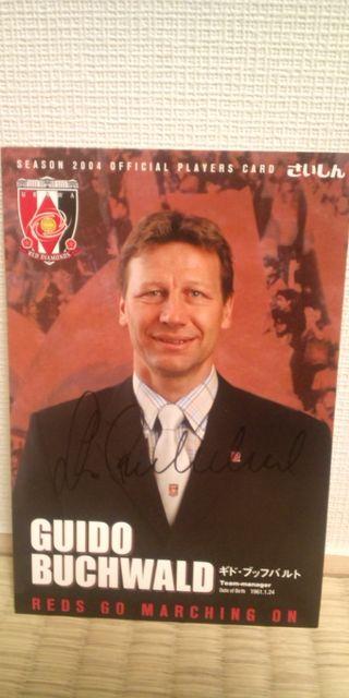 2004ブッフバルト 直筆サインポストカード < レジャー/スポーツ  2004ブッフバルト 直筆サインポストカード  < レジャー/スポーツの