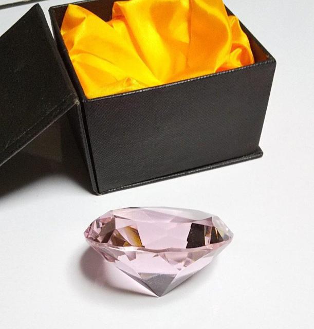 キラキラ★ダイヤモンド置物2点(新品等)姫部屋-お店のディスプレイに!! ピンク < インテリア/ライフ  キラキラ★ダイヤモンド置物2点(新品等)姫部屋-お店のディスプレイに!! ピンク < インテリア/ライフの