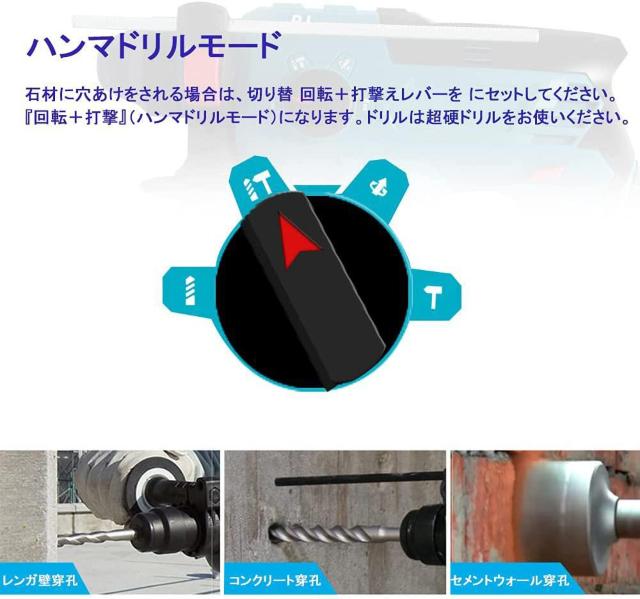 充電式ハンマードリル BL18RH マキタ 18V バッテリー用  【本体のみ】 < ペット/手芸/園芸  充電式ハンマードリル BL18RH マキタ 18V バッテリー用  【本体のみ】 < ペット/手芸/園芸の
