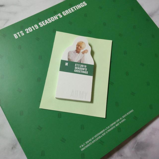 【公式商品】3点★V テヒョン★BTS 2019 SEASON'S GREETI < タレントグッズ  【公式商品】3点★V テヒョン★BTS 2019 SEASON'S GREETI < タレントグッズの