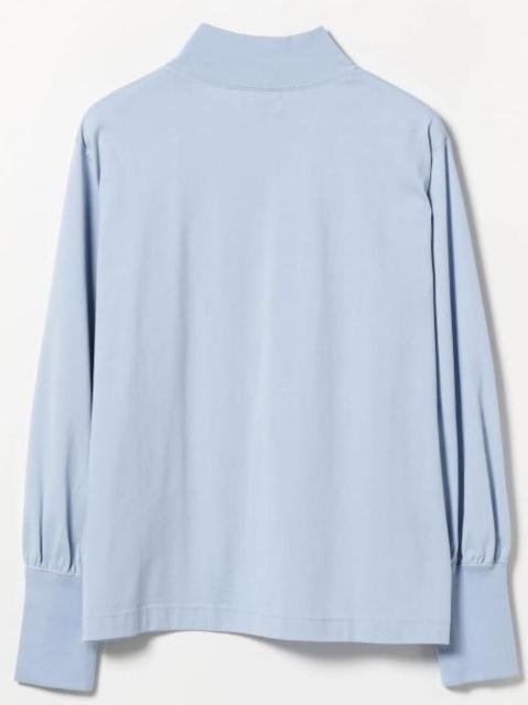 レディース モックネック ギャザー ロングスリーブ < 女性ファッション  レディース モックネック ギャザー ロングスリーブ < 女性ファッションの