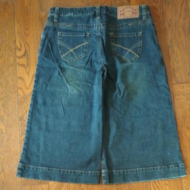 新品 W76 デニム キュロット < 女性ファッション 新品 W76 デニム キュロット < 女性ファッションの