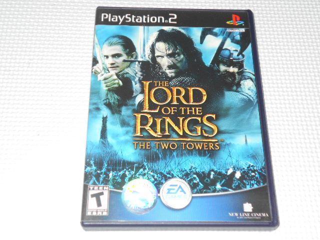 PS2★THE LORD OF THE RINGS THE TWO TOWERS 海外版 北米版 < ゲーム本体/ソフト  PS2★THE LORD OF THE RINGS THE TWO TOWERS 海外版 北米版  < ゲーム本体/ソフトの
