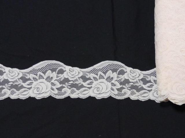 処分 難有り 波型ラッセルレース 薄いピンク系  6〜8cm幅 10m < ペット/手芸/園芸  処分 難有り 波型ラッセルレース 薄いピンク系  6〜8cm幅 10m  < ペット/手芸/園芸の