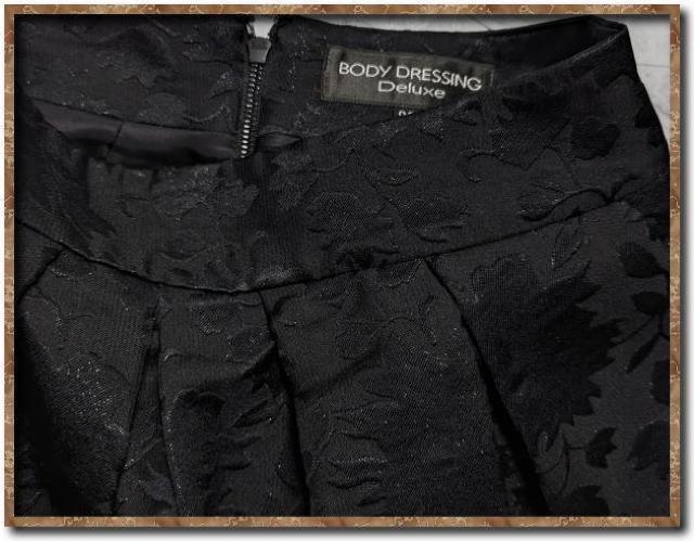 ボディドレッシングデラックス ジャガードスカート 黒 < ブランド  ボディドレッシングデラックス ジャガードスカート 黒 < ブランドの