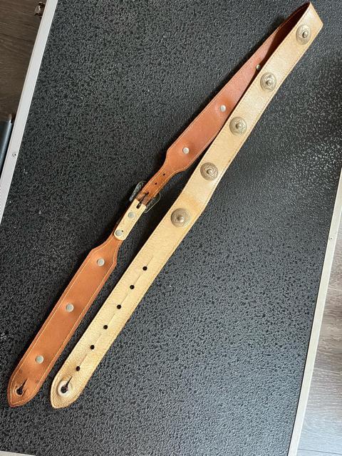 ギター ストラップ 本革 白 < ホビー  ギター ストラップ 本革 白 < ホビーの