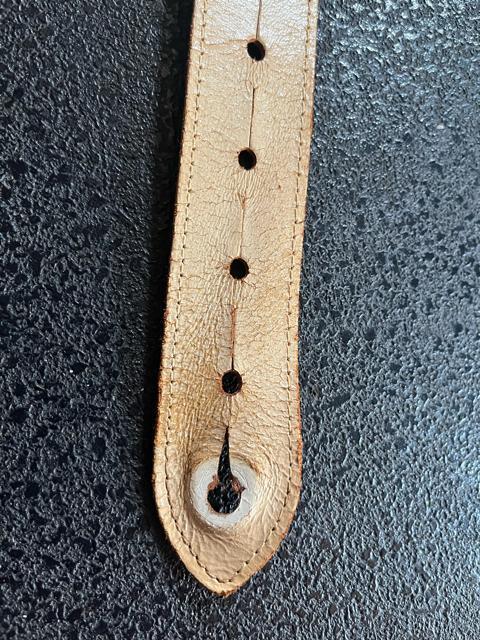 ギター ストラップ 本革 白 < ホビー  ギター ストラップ 本革 白 < ホビーの