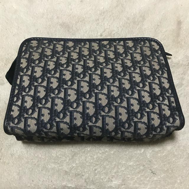 激レア 正規品 オールド クリスチャンディオール トロッター クラッチバッグ ベージュ/ブルー A < ブランド 激レア 正規品 オールド クリスチャンディオール トロッター クラッチバッグ ベージュ/ブルー A < ブランドの