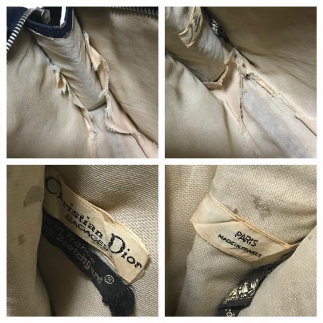 激レア 正規品 オールド クリスチャンディオール トロッター クラッチバッグ ベージュ/ブルー A < ブランド 激レア 正規品 オールド クリスチャンディオール トロッター クラッチバッグ ベージュ/ブルー A < ブランドの