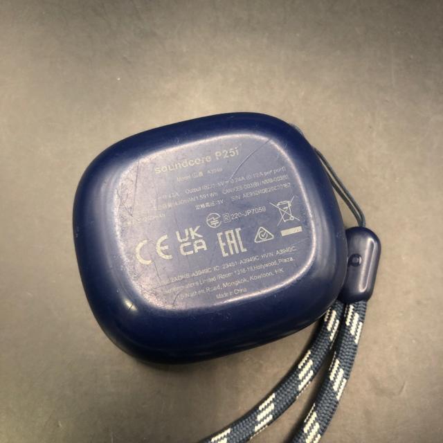 soundcore P25i ワイヤレスイヤホン 充電ケースのみ A3949 < 家電/AV soundcore P25i ワイヤレスイヤホン 充電ケースのみ A3949 < 家電/AVの