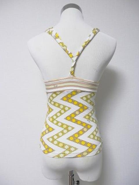 EMILIOPUCCIプッチ白黄色星キャミソールスターねじねじ < ブランド EMILIOPUCCIプッチ白黄色星キャミソールスターねじねじ < ブランドの