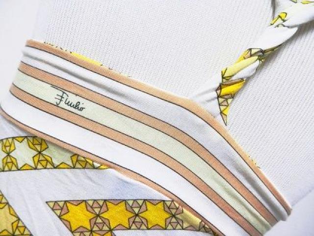 EMILIOPUCCIプッチ白黄色星キャミソールスターねじねじ < ブランド EMILIOPUCCIプッチ白黄色星キャミソールスターねじねじ < ブランドの