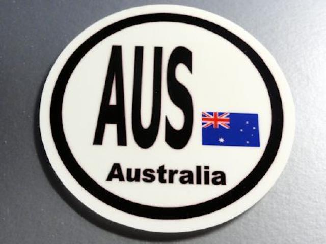 ○円形 オーストラリア国旗ステッカー国識別シール AUS < レジャー/スポーツ ○円形 オーストラリア国旗ステッカー国識別シール AUS < レジャー/スポーツの
