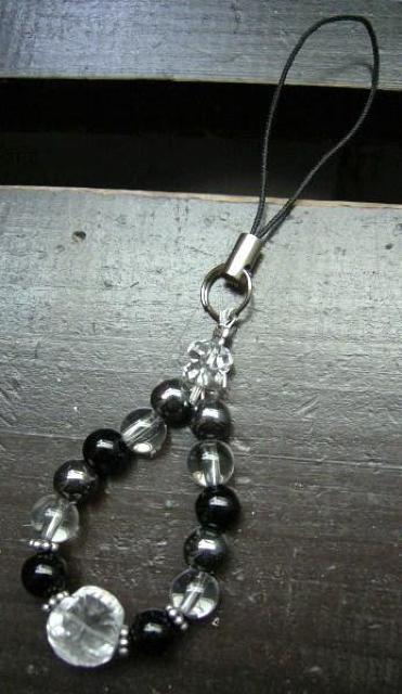 ☆即決☆スカル水晶xオニキスxヘマタイトストラップ < 家電/AV ☆即決☆スカル水晶xオニキスxヘマタイトストラップ < 家電/AVの