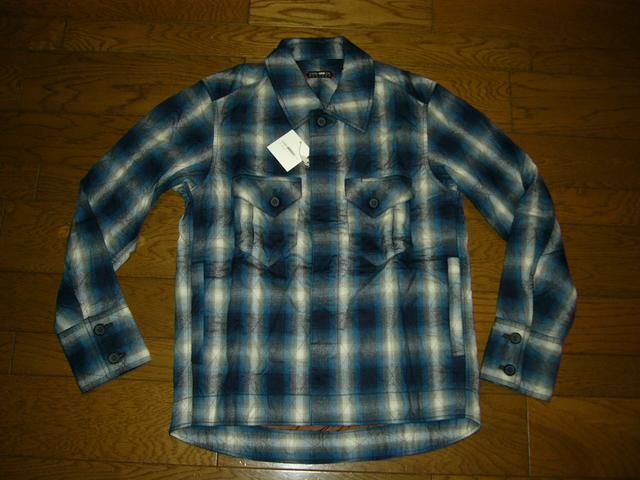 新品CASHCAカシュカCPOチェックシャツジャケット青M半額以下 < 男性ファッション  新品CASHCAカシュカCPOチェックシャツジャケット青M半額以下  < 男性ファッションの