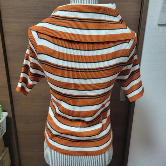 ボーダー半袖ニット < 女性ファッション  ボーダー半袖ニット < 女性ファッションの