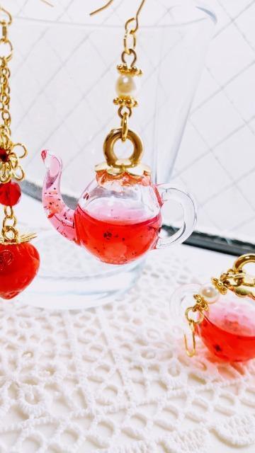 nhCh Strawberry tea n[oE AVg[sAXorCO  t@bV 