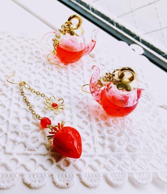 nhCh Strawberry tea n[oE AVg[sAXorCO  t@bV 