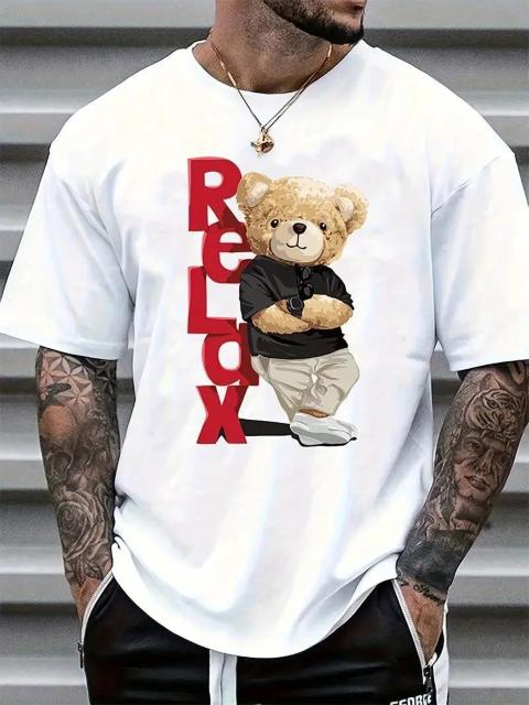 爆ヤス価格1190円★コットン宇宙探査キャラクタープリントルーズ半袖Tシャツ日本サイズXL < 男性ファッション  爆ヤス価格1190円★コットン宇宙探査キャラクタープリントルーズ半袖Tシャツ日本サイズXL  < 男性ファッションの