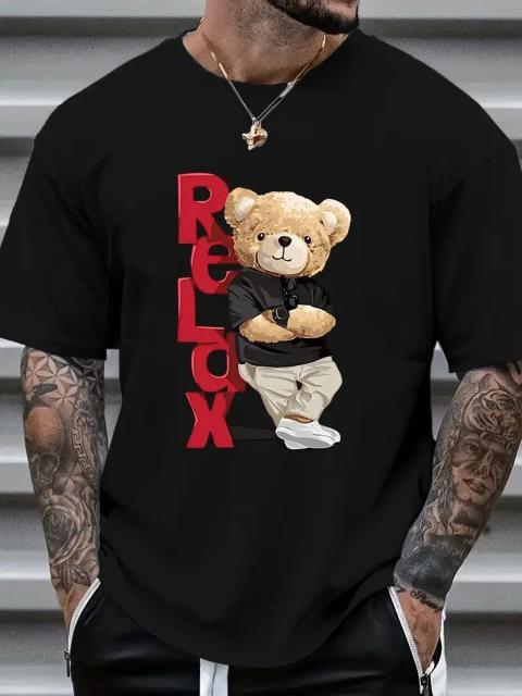 爆ヤス価格1190円★コットン宇宙探査キャラクタープリントルーズ半袖Tシャツ日本サイズXL < 男性ファッション  爆ヤス価格1190円★コットン宇宙探査キャラクタープリントルーズ半袖Tシャツ日本サイズXL < 男性ファッションの