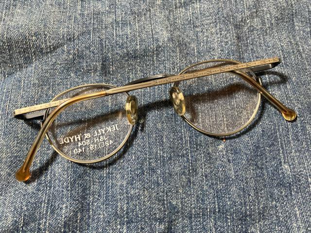 JEKYLL&HYDE メガネ 眼鏡 ビンテージ ボストン メンズ レディース 彫金 < 男性ファッション  JEKYLL&HYDE メガネ 眼鏡 ビンテージ ボストン メンズ レディース 彫金 < 男性ファッションの