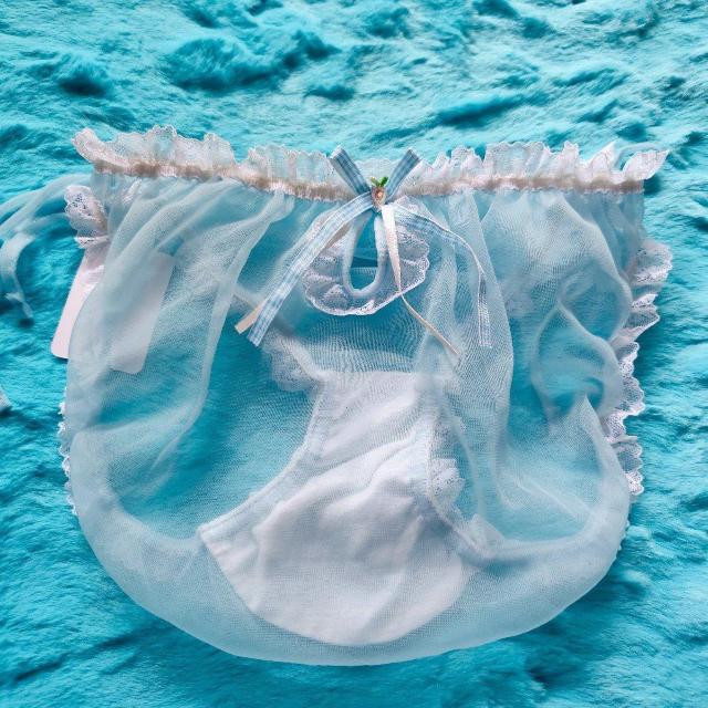 激エロカワッ。。。ロリ系。。。透けメッシュ紐パンティー。。。オーガンジー。。。ショーツ。。。 < 女性ファッション  激エロカワッ。。。ロリ系。。。透けメッシュ紐パンティー。。。オーガンジー。。。ショーツ。。。 < 女性ファッションの