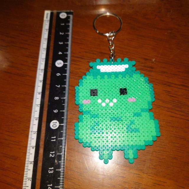 ハンドメイド☆アイロンビーズキーホルダーカッパ☆ < ペット/手芸/園芸 ハンドメイド☆アイロンビーズキーホルダーカッパ☆ < ペット/手芸/園芸の