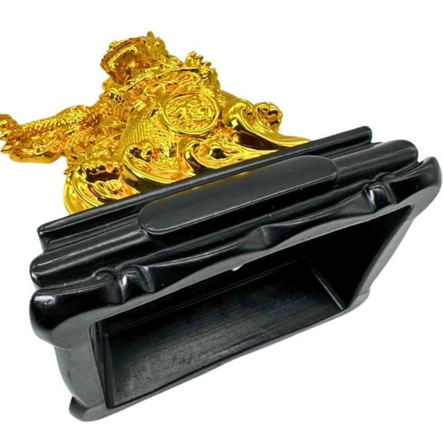 風水 黄金龍 黒台座 ゴールドドラゴン 置物 縁起物 開運 < インテリア/ライフ 風水 黄金龍 黒台座 ゴールドドラゴン 置物 縁起物 開運 < インテリア/ライフの