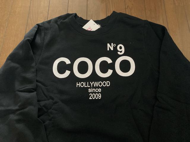 レディース 裏起毛ホームウェア 上下セット COCO NO9 HOLLYWOOD ブラック < 女性ファッション レディース 裏起毛ホームウェア 上下セット COCO NO9 HOLLYWOOD ブラック < 女性ファッションの