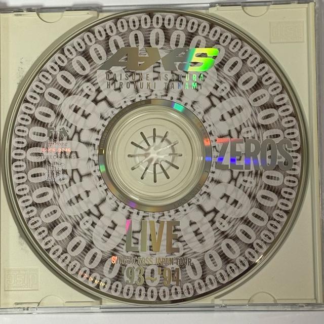 access / LIVE ZEROS SYNC-ACROSS JAPAN TOUR '93~'94 �� CD/DVD/�r�f�I�� 