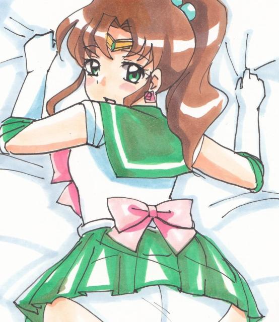 自作イラスト★セーラームーン ジュピター 寝転び♪ < アニメ/コミック/キャラクター 自作イラスト★セーラームーン ジュピター 寝転び♪ < アニメ/コミック/キャラクターの