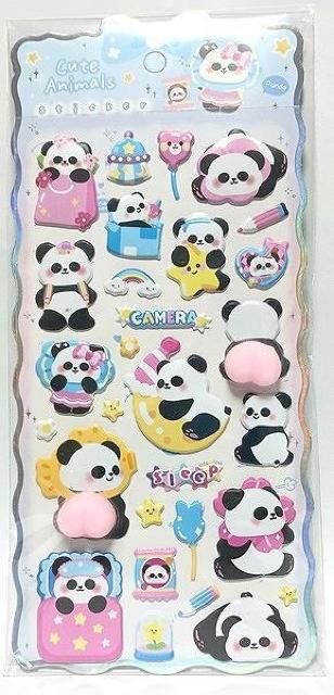 6���Z�b�g�IDIY ���K�V�[�� �Ղ��Ղ��V�[�� 3D�X�e�b�J�[ ���̃X�e�b�J�[ �Ղ�����V�[�� ���� �f�R�V�[�� �� �C���e���A/���C�t�� 